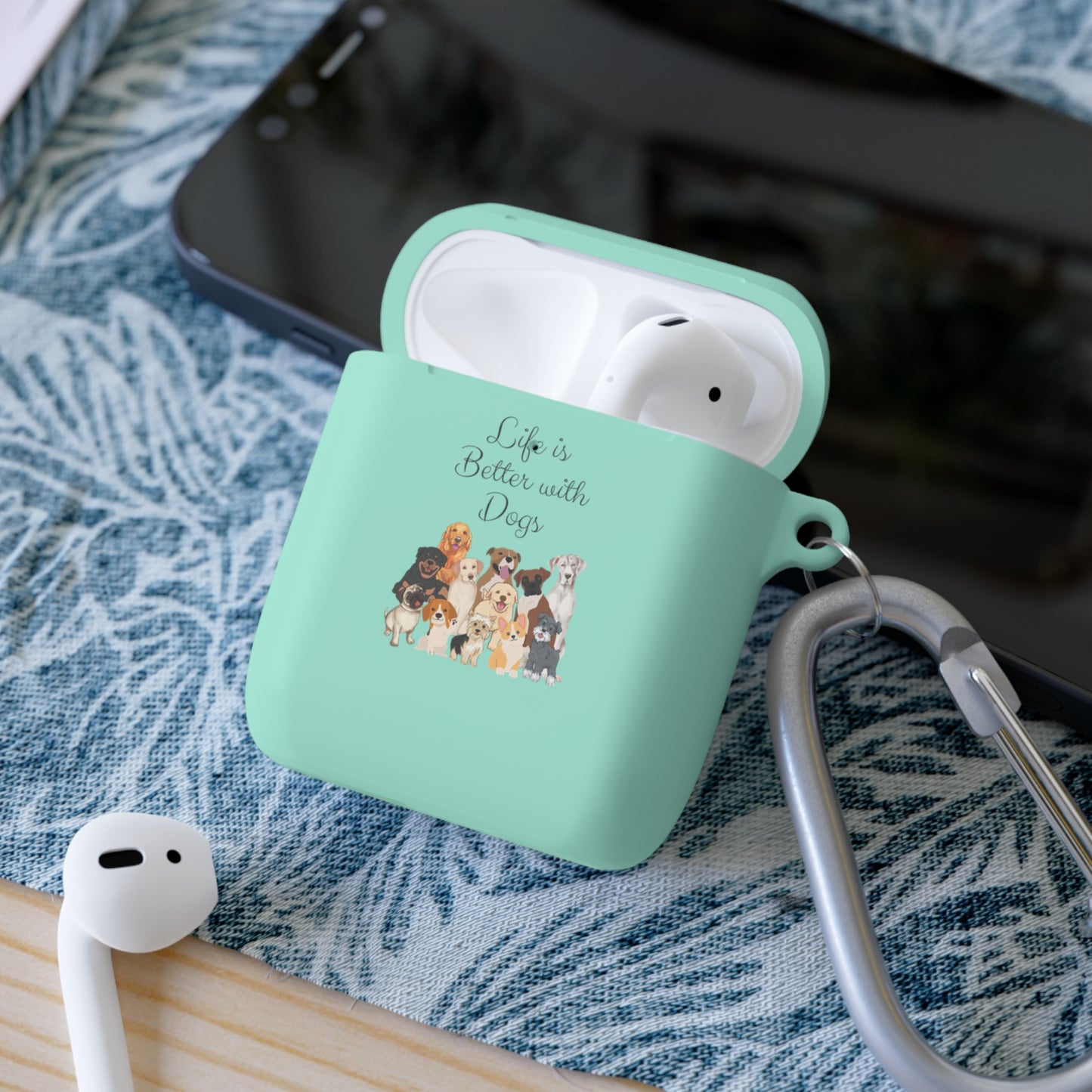 Life is Better with Dogs AirPods and AirPods Pro Case Cover