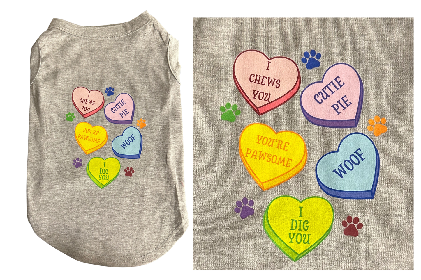 Conversation Hearts Shirt