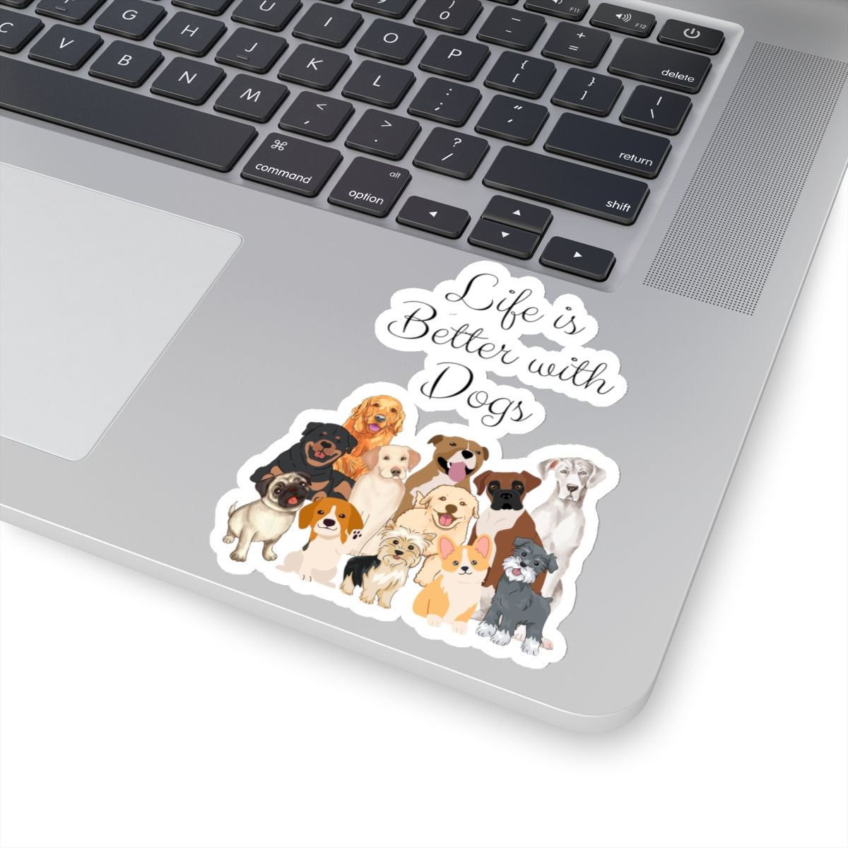 Life is Better with Dogs Stickers