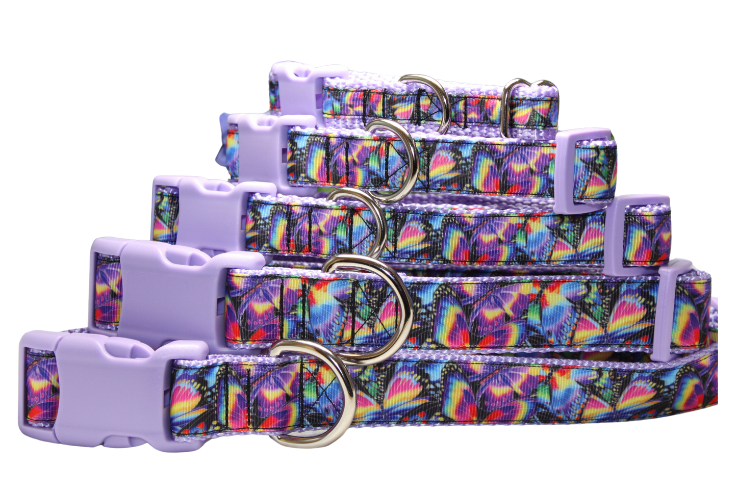 Rainbow Butterfly Collar