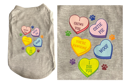 Conversation Hearts Shirt