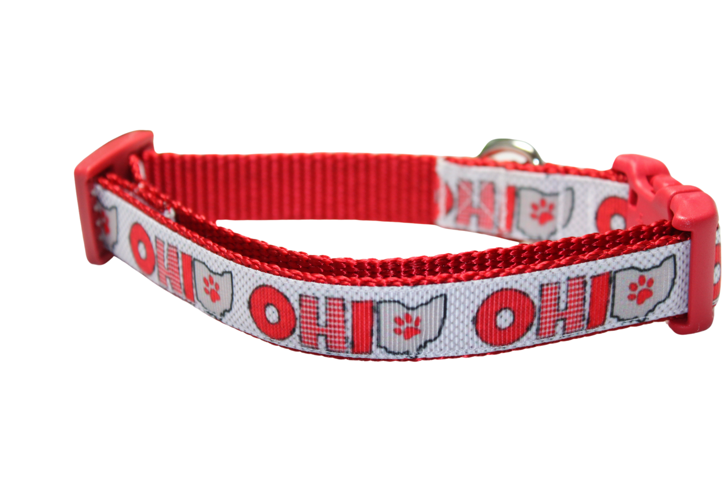 Red Ohio Dog Collar