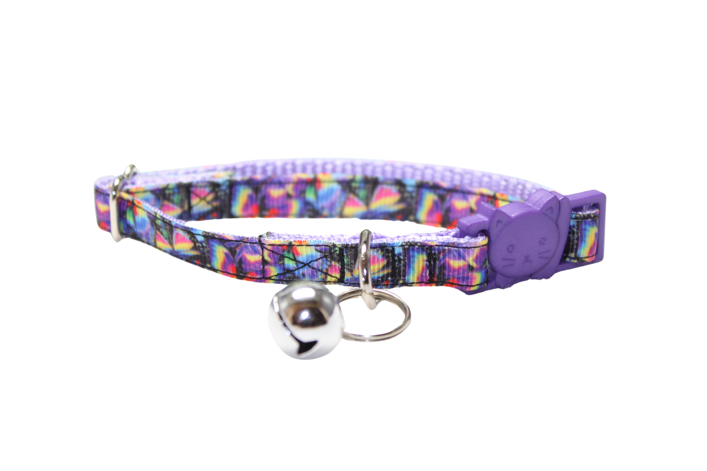 Purple Butterfly-Cat Collar