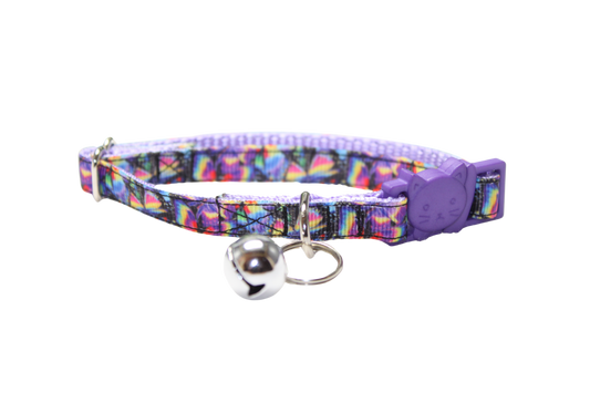 Purple Butterfly-Cat Collar