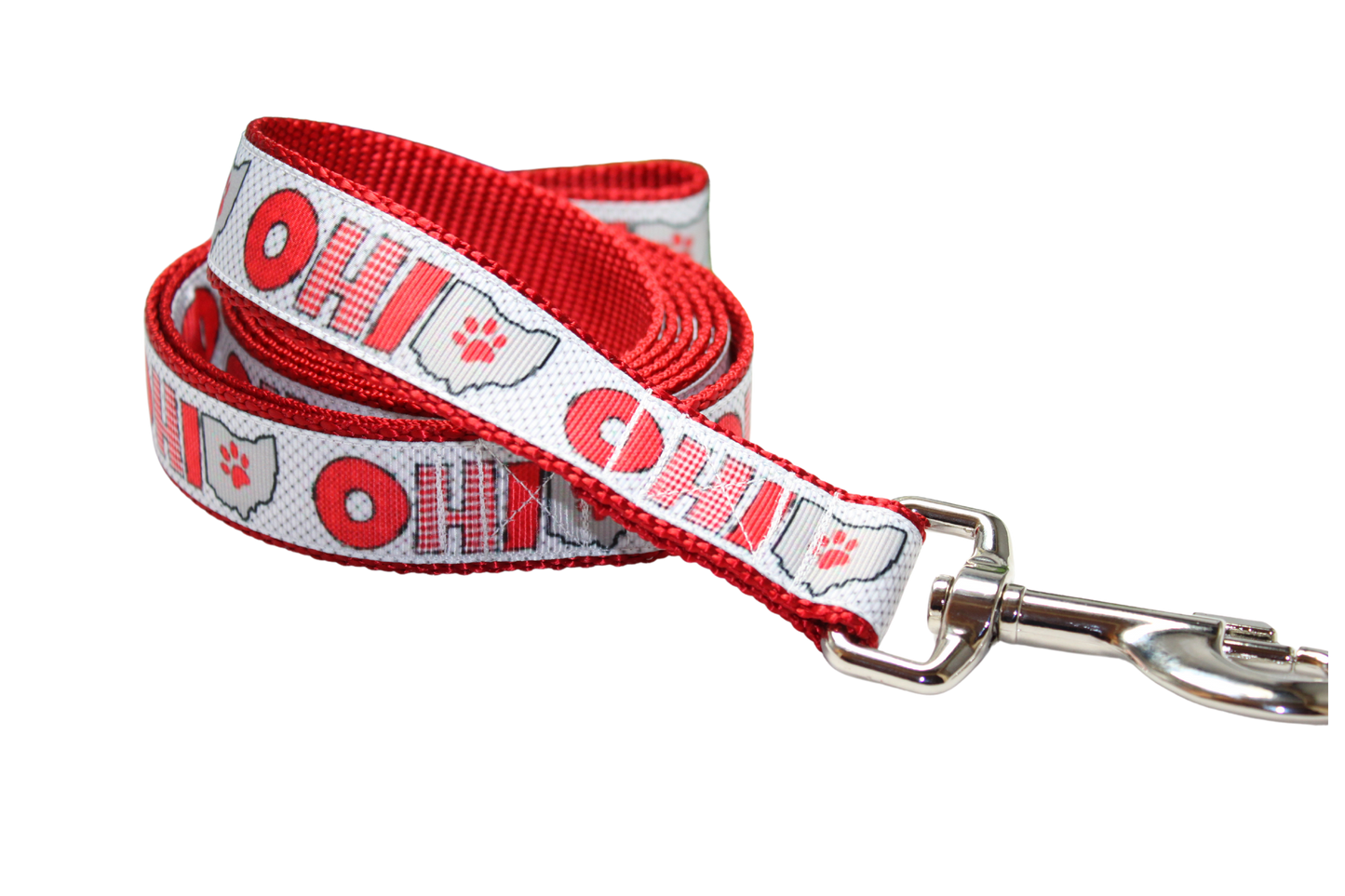 Red Ohio Dog Collar